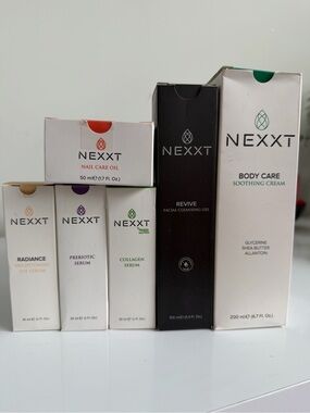 New NEXXT Skincare Set of 6 Products